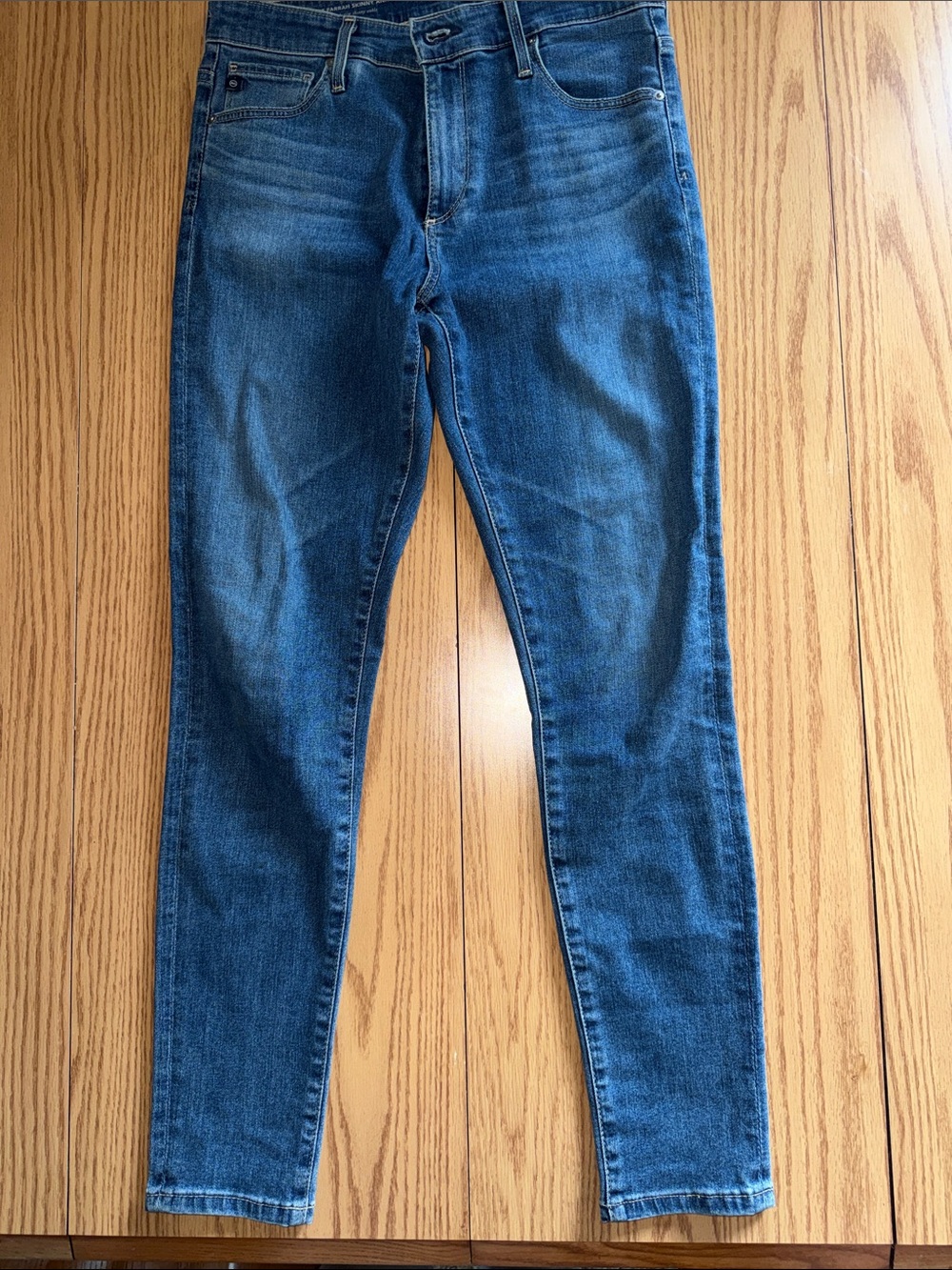 AG Adriano Goldschmied Women's Dark Blue Skinny Jeans